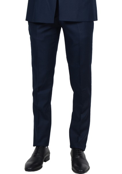 Cengiz Inler Keal Deseneli Erkek Kruvaze Takım Elbise