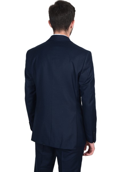 Cengiz Inler Keal Deseneli Erkek Kruvaze Takım Elbise fırsatları