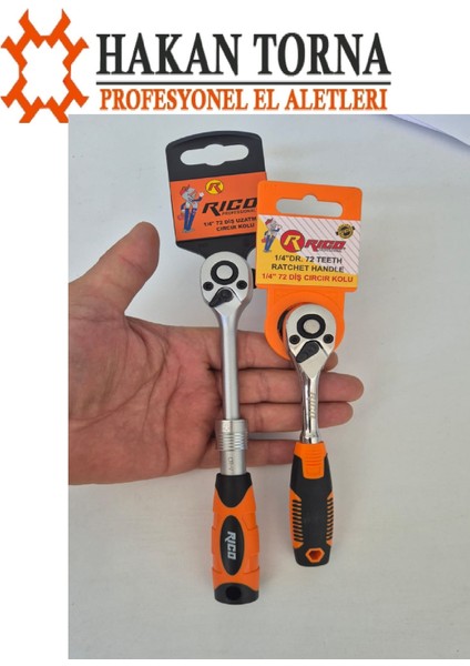 Arm 1/4 250MM Ara Kol Uzatma Rico 1/4 Lokma Cırcır Kolu