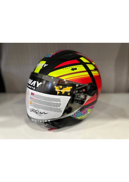 Kask Sway Sw 765 Colour Full Çenesiz