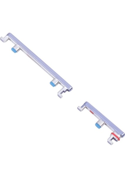 Xıaomı Redmı Note 11 Pro+ 5g Uyumlu On-Off + Yan Ses Tuş Plastiği / Power+ Volume Button Mor fiyatları