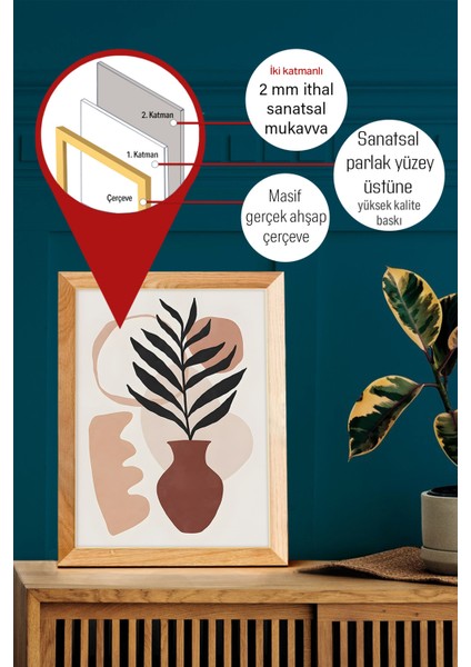 Gerçek Ahşap Çerçeveli 3 Parça 3D Poster Tablo Seti modelleri