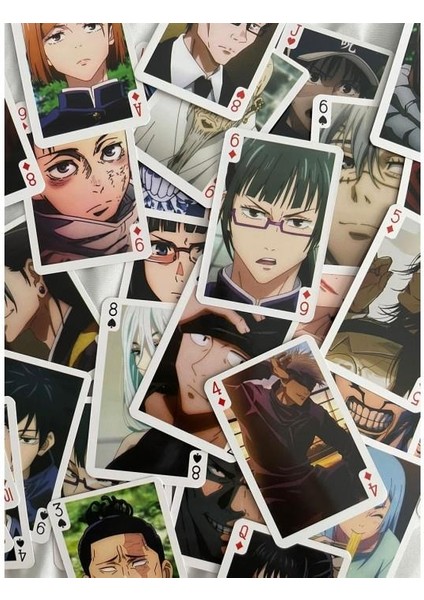 Jujutsu Tasarım Iskambil Poker Kartı
