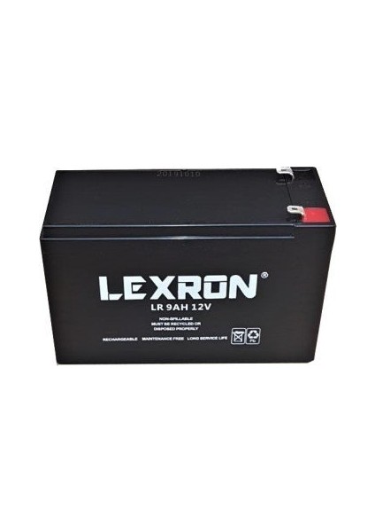 9 Ah 12V Kuru Akü Lexron