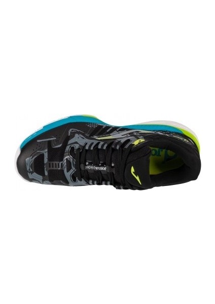 Slam Men 2401 Negro Azul Amarıllo Erkek Siyah Tenis Ayakkabı TSLAMS2401C fiyatları