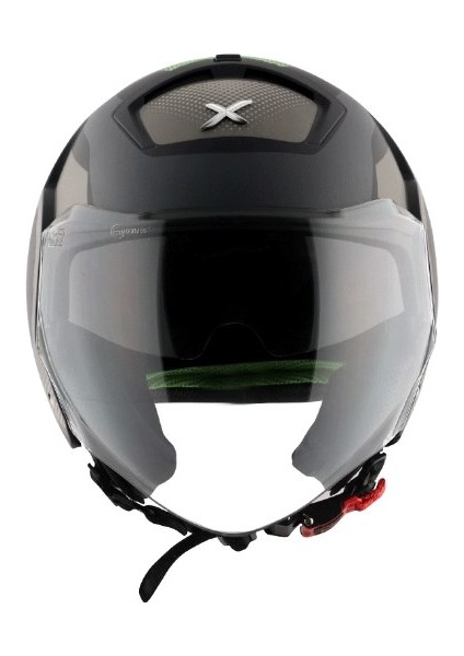 Strıker Ultron - Black Grey Dull - Dkgr - Motosiklet Kask