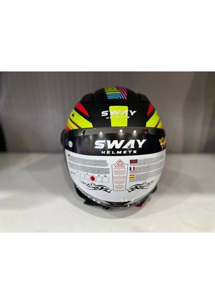 Kask Sway Sw 765 Colour Full Çenesiz