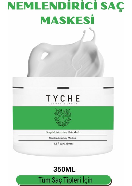 Luxury Beauty Kuru Saçlar Için Nemlendirici Saç Maskesi Deep Moisturizing Hair Mask 350ML