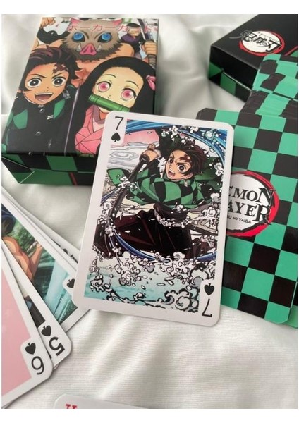 Anime Demon Slayer Iskambil Poker Kartı