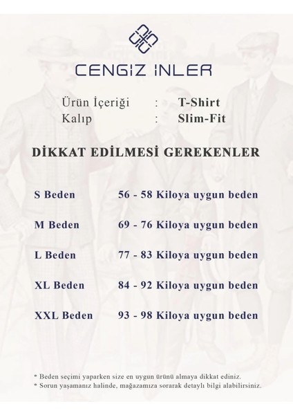 Cengiz Inler Baskı Desenli Erkek Polo Yaka T-Shirt