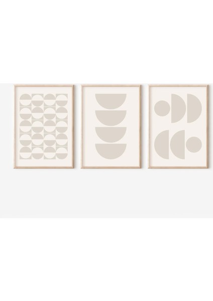 Gerçek Ahşap Çerçeveli 3 Parça 3D Poster Tablo Seti fiyatları