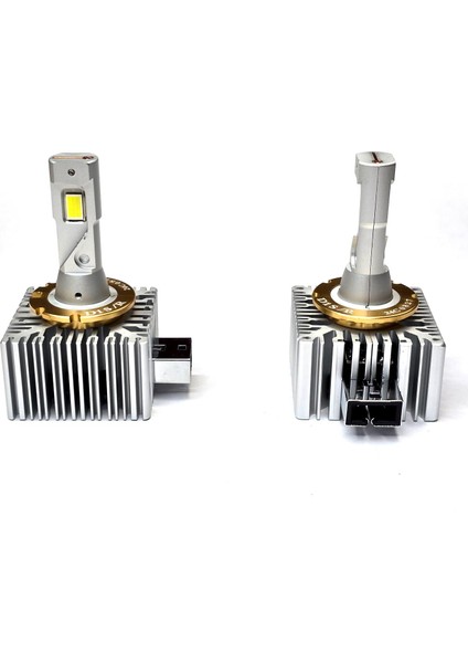 D3S Original LED Far Ampulü 18.000 Lumen Bakır Flamen Üstün Soğutma Kıngeagle D1S Premium LED Xenon
