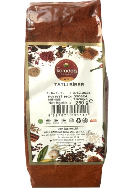 Baharat Seti 5 Çeşit / 850 gr