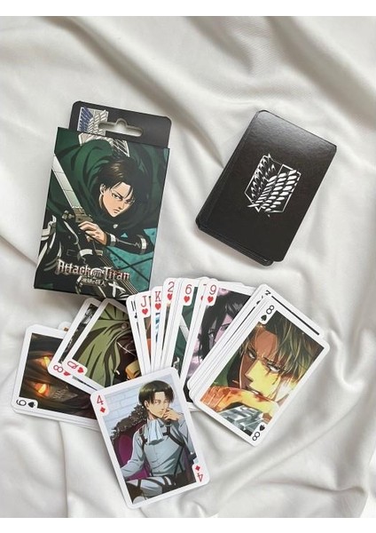 Anime Attack On Titan Iskambil Poker Kartı fiyatları