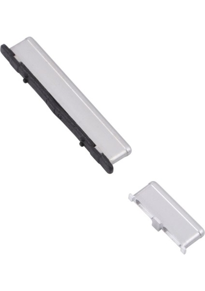 Samsung Galaxy M13 M135 Uyumlu On-Off + Yan Ses Tuş Plastiği / Power+ Volume Button Turuncu