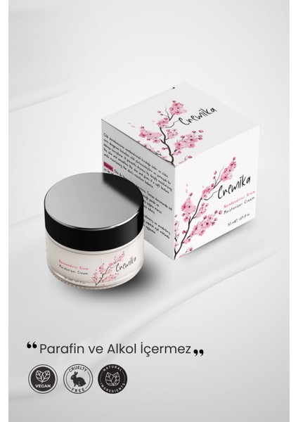 Lazer Epilasyon ve Ağda Sonrası Cilt Bakım Nemlendirici Krem 50 ml