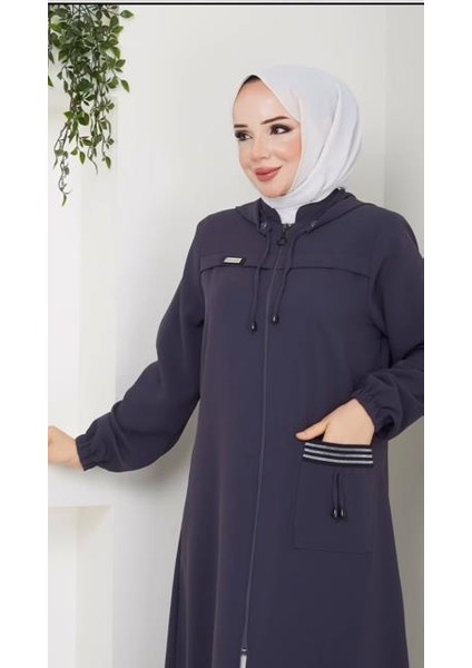 Alisa Kadın Ara Boy Petek Kumaş Kapüşonlu Hem Spor ve Clasıc Kap fiyatları