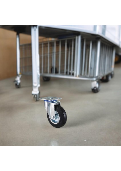 Kama Oynak Tablalı 80 x 25 mm Teker Siyah Burçlu Ağır Yük Tekeri Frensiz 1 Adet fırsatları