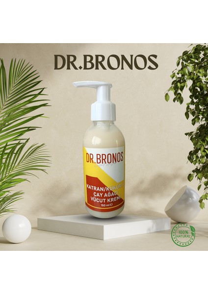 Dr. Bronos Doğal Katran Ve Kükürtlü Vücut Kremi 150 Ml