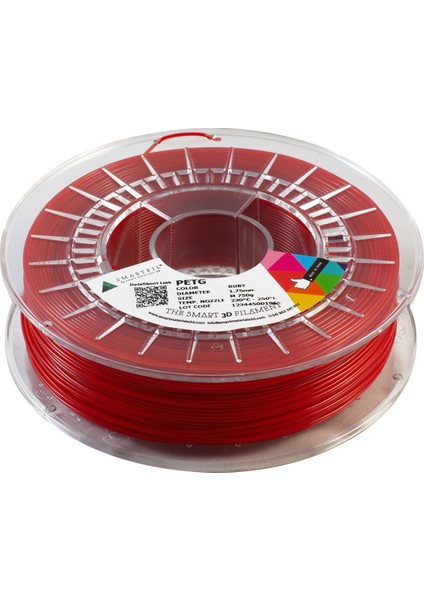 Smart Materials 3D Smartfil Petg 1.75MM Yakut 750G Filament