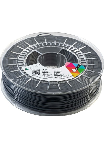 Smart Materials 3D Smartfil Abs 1.75MM Antrasit 750G Filament