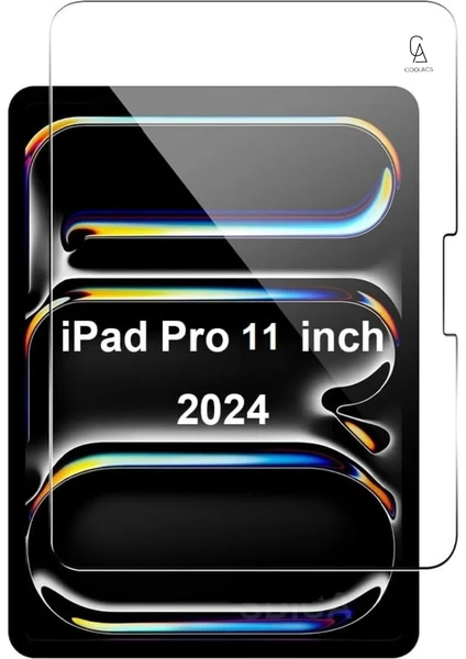 Apple iPad Pro 11 Inç 2024 M4 (A2836-A2837) Uyumlu Tam Koruma Nano Esnek Tablet Kırılmaz Ekran Koruyucu