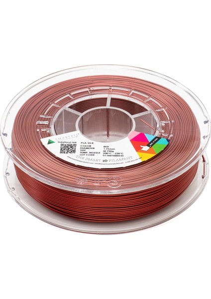 Smartfil Pla Sılk 1.75MM Kırmızı 750G Filament