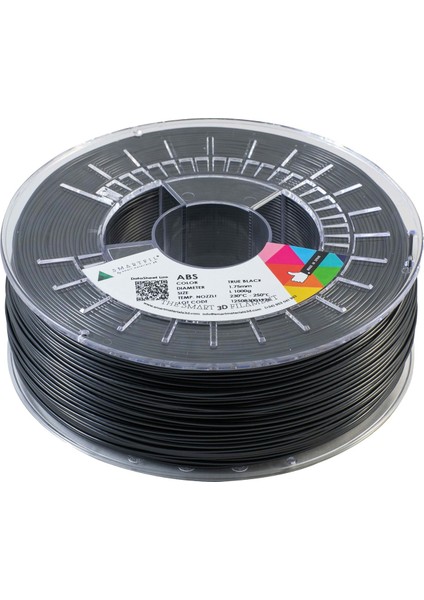 Smartfil Abs 1.75MM Siyah 1000G Filament