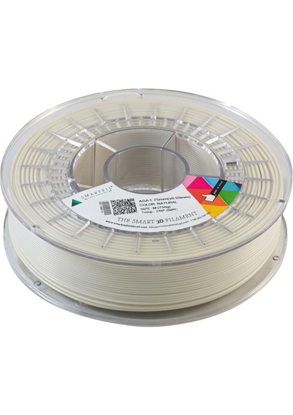 Smart Materials 3D Smartfil Asa 1.75MM Natural 750G Filament