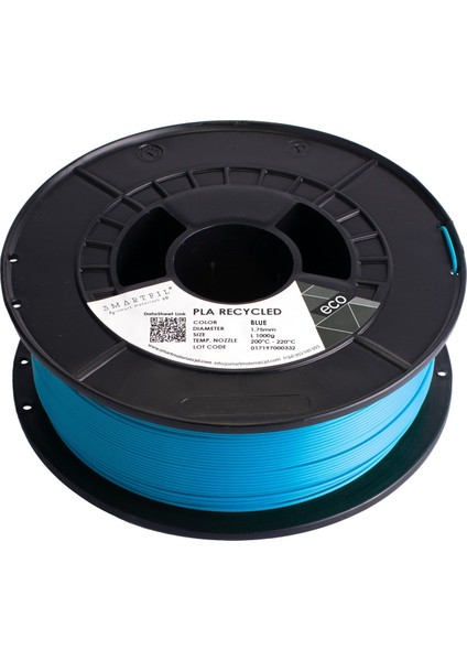 Pla Recycled 1.75MM Mavi 1000G Filament
