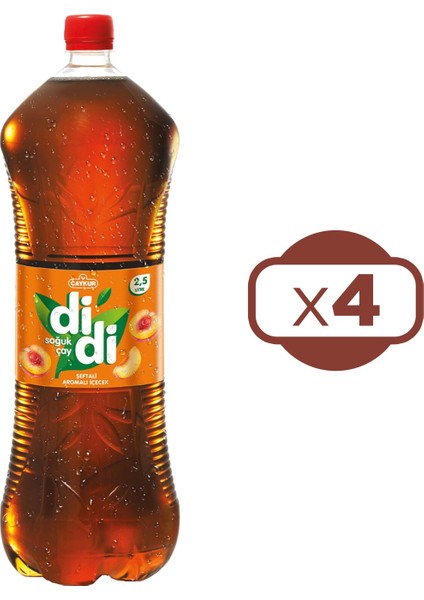 Didi Soğuk Çay Şeftali 2500 ml x 4 Adet fiyatları