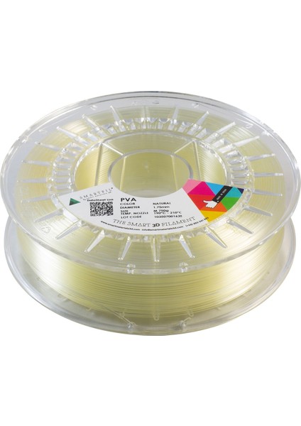 Smart Materials 3D Smartfil Pva 1.75MM Natural 750G Filament