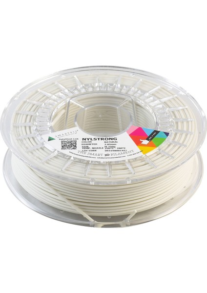 Smart Materials 3D Smartfil Nylstrong 2.85MM Natural 750G Filament