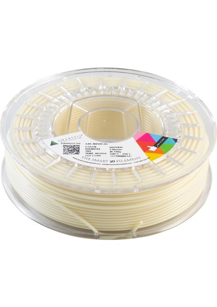 Smart Materials 3D Smartfil Medıcal 2.85MM Natural 750G Filament