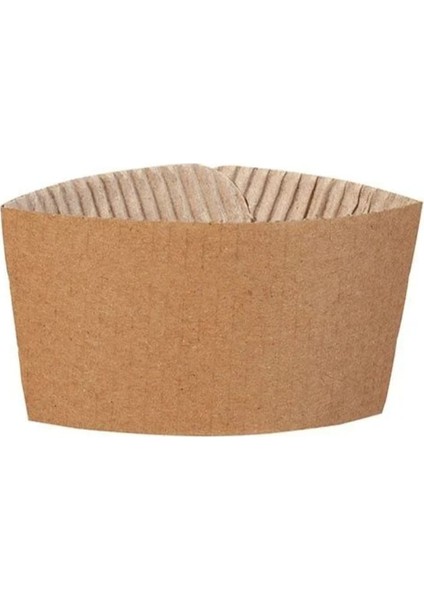 8oz - 9oz - 12 oZ Kraft Karton Bardak Kılıfı 25 Adet