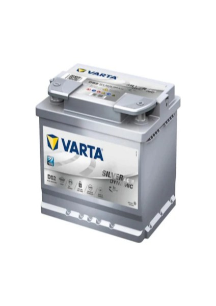12V 60 Amper D52 Silver Dynamic Agm Start-Stop Varta Akü.