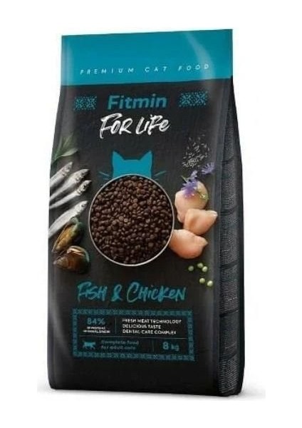 For Life Adult Balıklı ve Tavuklu Yetişkin Kedi Maması 8 kg