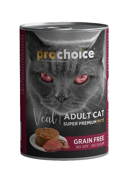 Adult Dana Etli Ezme Yetişkin Konserve Kedi Maması 400 gr