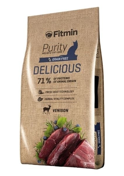 Purity Delicious Taze Av Etli Tahılsız Yetişkin Kedi Maması 1.5 kg