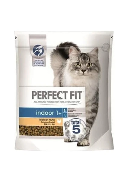 Perfect Fit Indoor Anti Hairball Tavuk Etli Yetişkin Kedi Maması 1.4 kg