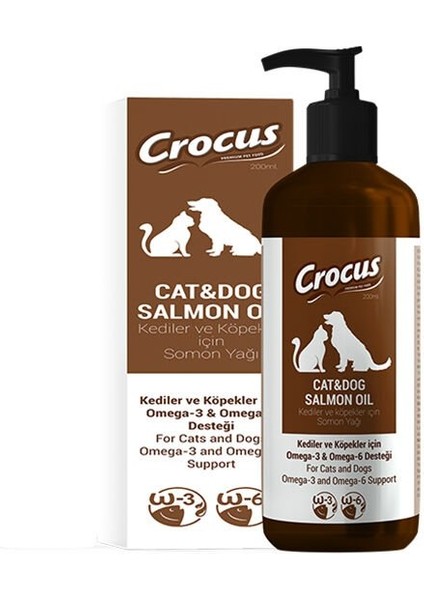 Salmon Oil Kedi ve Köpek Somon Yağı 200 ml