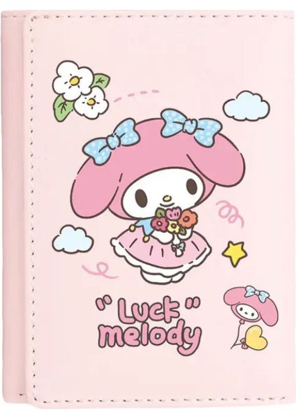 Sanrio Kuromi Cinnamoroll My Melodi Melody Pochacco Deri Cüzdan Kartlık Hediye