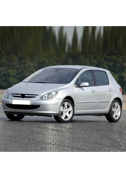 Peugeot 307 2001-2004 Sol Ön Sürücü Güneşlik Gri 8143HL