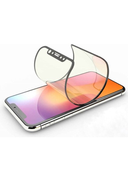 Huawei P Smart 2021 Tam Kaplama 5d Antistatik Seramik Nano Esnek Kırılmaz Ekran Koruyucu