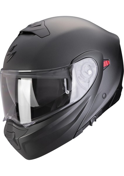 EXO-930 Evo Çene Açılabilir Motosiklet Kaskı Mat Siyah
