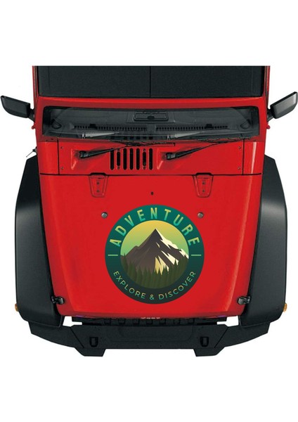 Offroad Kamp Vahşi Hayat Doğa Orman Araba Oto Karavan Motosiklet Sticker 02070 fiyatları