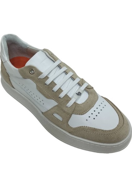 Lucıano Bellini Bej Deri Erkek Sneaker Ayakkabı fiyatları