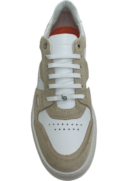 Lucıano Bellini Bej Deri Erkek Sneaker Ayakkabı fırsatları