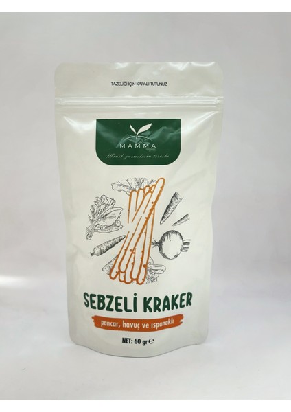 Mamma Emada Sebzeli Kraker 60 gr