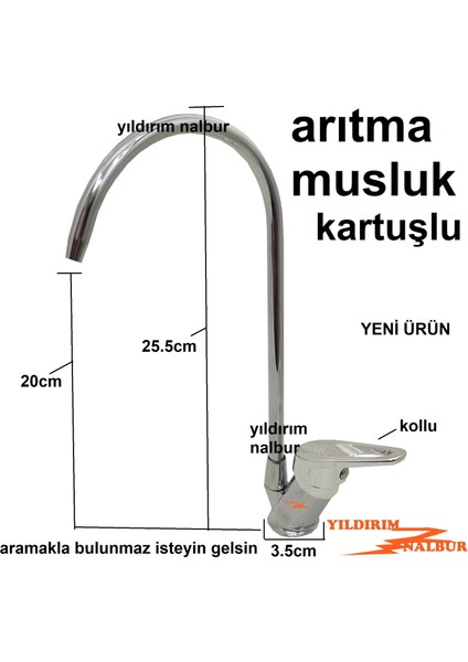 Arıtma Musluk Kartuşlu Aç Kapa Arıtma Musluğu fiyatları